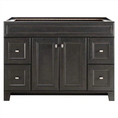 48 hüvelykes szürke fürdőszobai mosdókagyló